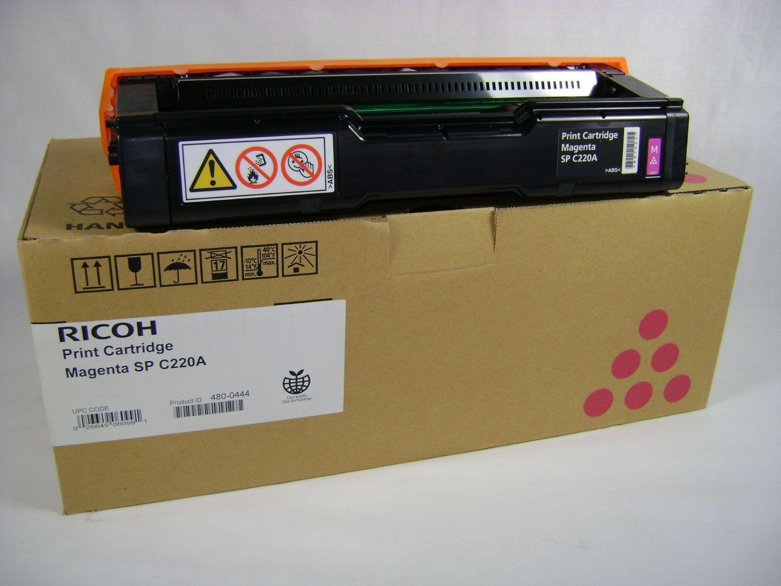 Mực in Ricoh C220S Magenta Toner Cartridge
