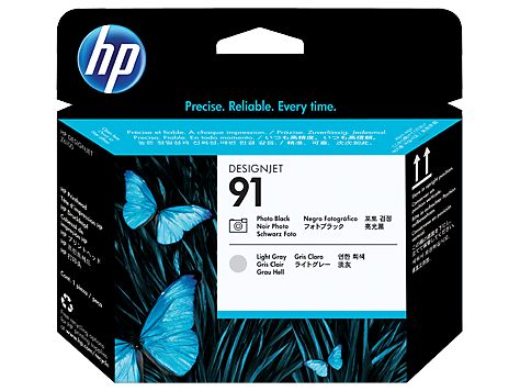 Đầu in HP 91 Photo Black and Light Gray Printhead
