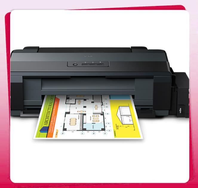 Phân phối Máy in Epson L1300, In phun màu A3, có bộ tiếp mực ngoài chính hãng  giá tốt